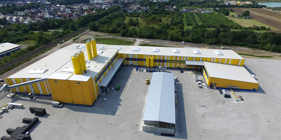 KANN GmbH Baustoffwerke, Bendorf| Fabrikant van betonproducten moderniseert verschillende productiefaciliteiten