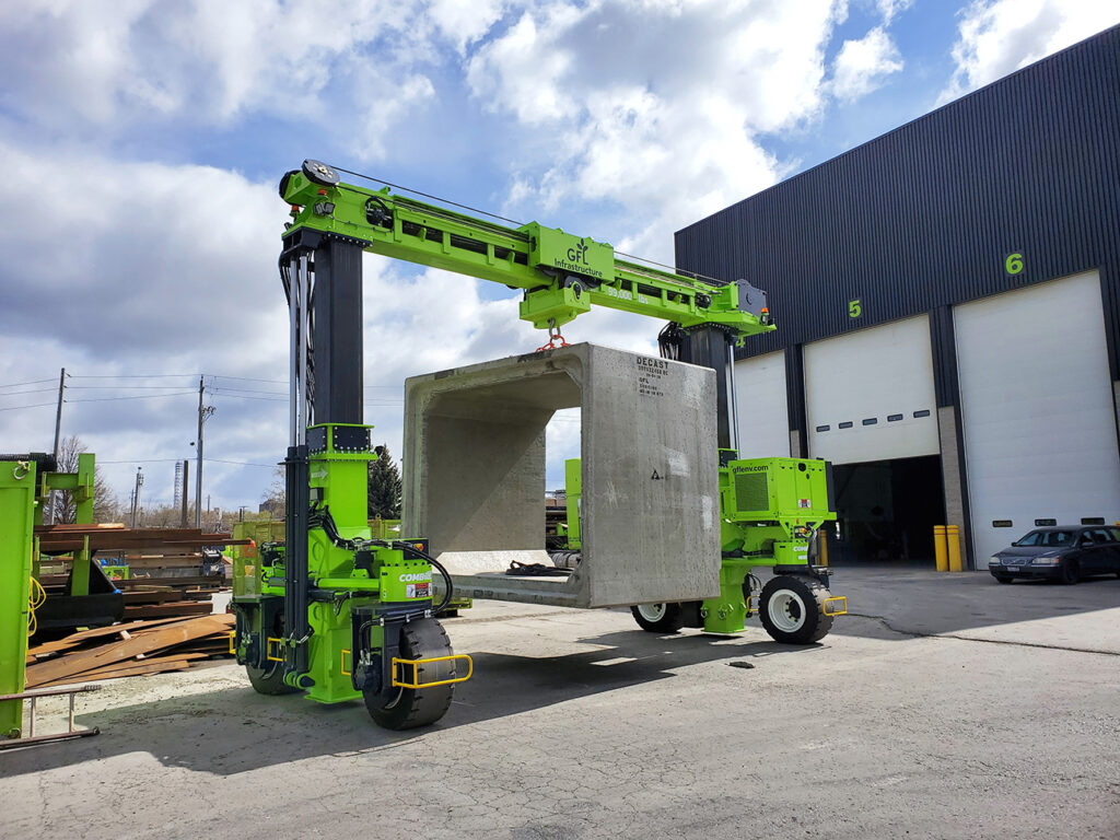 Belgisch betonbedrijf investeert in efficiënte oplossingen voor logistiek en goederenbehandeling