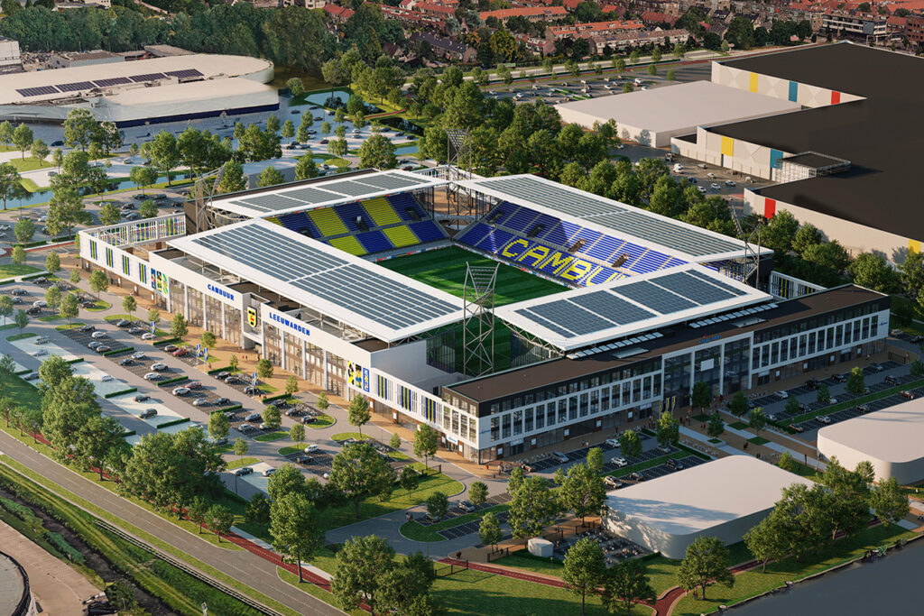 Nieuw stadion SC Cambuur: Ontworpen in samenwerkingmet de achterban