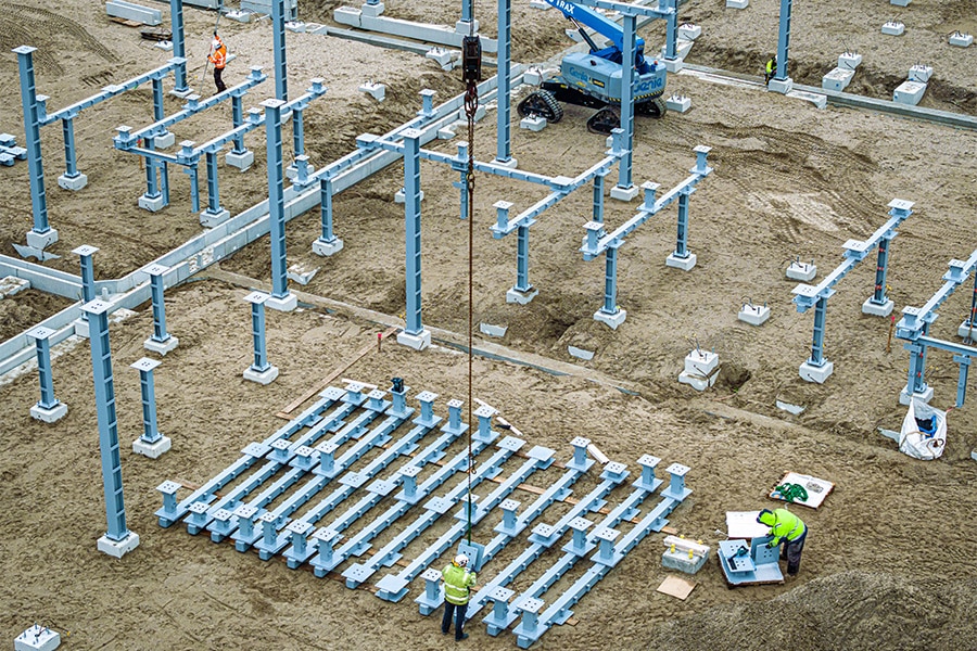 Steel structures for energy transition